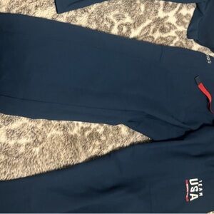 XS Figs Team USA Navy Blue Pants